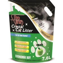 Proline Elma Aromalı Kristal Kedi Kumu 7,6 Lt