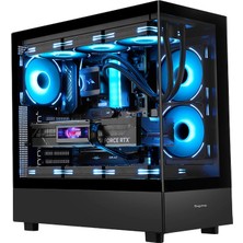 Segotep Endura Pro+ Siyah 850W 80+ Gold Pcıe 5.1 Midi Tower Kasa (6xargb Fan)