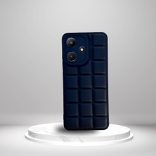 Skygo Infinix Hot 30i Uyumlu Silikon Madlen Case Siyah