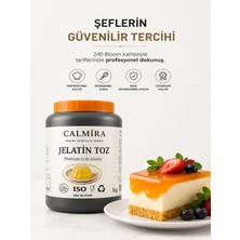 Calmira Jelatin Toz 1 kg / %100 Saf Sığır Jelatini Tozu / 240 Bloom / Helal Sertifikalı / Gelatin