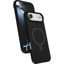 Verto Newface Apple iPhone 17 Air Regal Magsafe Standlı Kapak - Siyah