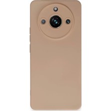 Sh Newface Realme 11 Pro Kılıf Nano Içi Kadife Silikon - Pudra Najmaddin