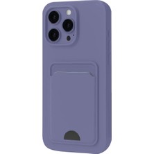 Sh Newface Apple Iphone 16 Pro Max Kılıf Kelvin Kartvizitli Silikon - Lila Najmaddin