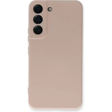 Sh Newface Samsung Galaxy S23 Kılıf Nano Içi Kadife Silikon - Pudra Najmaddin