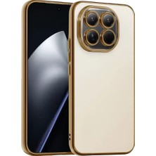 Sh Newface Xiaomi Mi 15 Razer Lensli Silikon - Gold Najmaddin