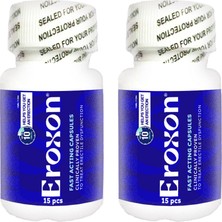 Ekobox Eroxon 15 Kapsül 2 Adet– 10-20 Dk Özel Fast-Release Hızlıetkili Ereksiyondestek Formülü