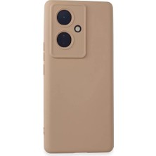 Sh Newface Vivo V29 Lite Kılıf Nano Içi Kadife Silikon - Pudra Najmaddin