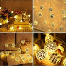 Hace Bazaar 2m 10 LED Disko Toplu LED Gün Işığı