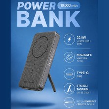 Soffany Ehz-60 22.5W Hızlı Şarj Pd Magsafe Powerbank 10000 Mah Slim Hızlı Taşınabilir