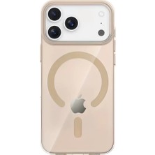 Sh Joko Apple Iphone 17 Pro Max Pc Blank Magsafe Kapak - Çöl Titanyum Najmaddin