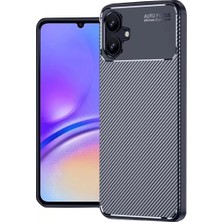 Sh Newface Samsung Galaxy A06 Kılıf Auto Focus Karbon Kapak - Lacivert Najmaddin