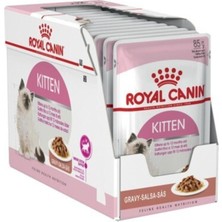 Royal Canin Kitten Gravy Kedi Konservesi 12 Adet