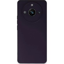 Sh Newface Realme 11 Pro Kılıf Nano Içi Kadife Silikon - Mor Najmaddin