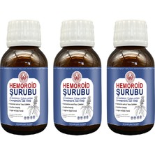 Hemeroidşurubu 50 ml 3 Adet Ençok Tercihedilen Köy Kooperatifleri Vakfı Takviyeedici Şurup