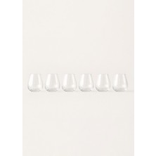 Bella Maison Columba Kristal Bardak 6'lı Naturel (380 Cc)