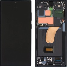 Mosgoo Samsung S23 Ultra LCD Ekran Kasalı Siyah