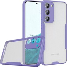 Sh Newface Samsung Galaxy S23 Plus Kılıf Platin Silikon - Lila Najmaddin