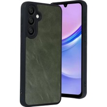 Sh Newface Samsung Galaxy A37 5g Aras Deri Kapak - Yeşil Najmaddin