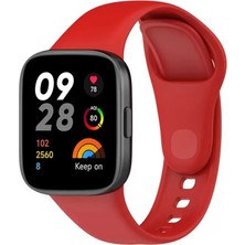 Sh Newface Xiaomi Redmi Watch 3 Klasik Kordon - Kırmızı Najmaddin