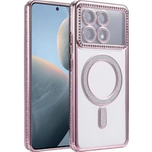 Sh Newface Xiaomi Poco X6 Pro Joke Simli Magneticsafe Kılıf - Pembe Najmaddin