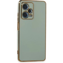 Sh Newface Xiaomi Redmi Note 12 Pro Plus Kılıf Volet Silikon - Açık Yeşil Najmaddin