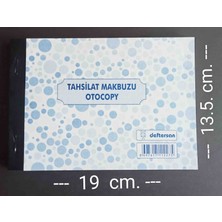 Deftersan A5 Tahsilat Makbuzu 13.5X19 cm Otokopili 6 Adet