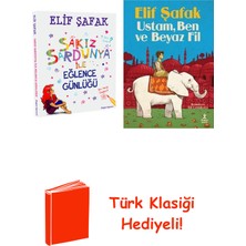 Doğan Çocuk Elif Şafak 2 Kitap Seti + Türk Klasiği Hediye