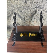Riva Self Harry Potter 5'li Asa Standı - 3D Baskı Koleksiyon ve Masaüstü Vitrin Stantı