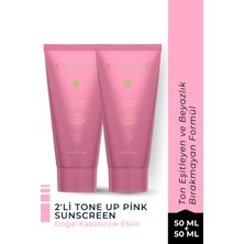 Novalyce 2'li Tone Up Etkili SPF50+ Güneş Kremi Seti