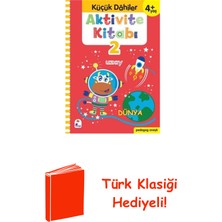 İndigo Çocuk Aktivite Kitabı 2 - Küçük Dahiler 4+Yaş + Türk Klasiği Hediye