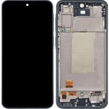 OEM Samsung  A376  A37 LCD Ekran Kasalı -  Violet  %100 Kvk Servis Ürünüdür