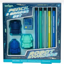 Smiggle Vision Silgili ve Kalemli Kutulu Set
