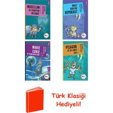 Can Çocuk Yayınları Luca Novelli 4 Kitap Seti + Türk Klasiği Hediye