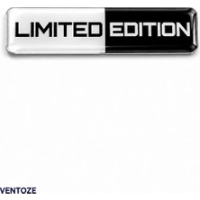 Ventoze Damla Etiket 3D Reçine Logo Sticker | Oto Araç Içi Dekoratif Aksesuar