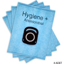 Teknik Durak Rowenta Uyumlu Zr 200540 Süpürge Antimicrobial Toz Torbası 4 Adet