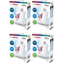 Teknik Durak Bosch Uyumlu Bbz 8 Af 1 Süpürge Type G All Toz Torbası 16 Adet Kutulu