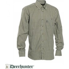 S.k.deerhunter Wyatt Yeşil Kareli Uzun Kol Gömlek 45/46