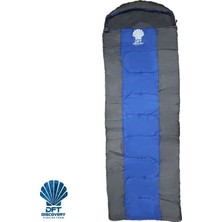 S. Dft Düz-Başlık 190+30X75CM Gri 0°uyku Tulumu