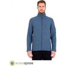 Blackspade Önden Fermuarlı Polar Mont Mavi