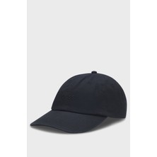 Boss Erkek Nakışlı Logo Desenli Ayarlanabilir Tokalı Pamuklu Siyah Şapka 50574494-001