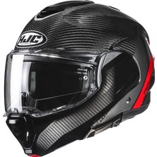 Hjc F100 Carbon Stan Mc1 Çene Açılır Motosiklet Kaskı