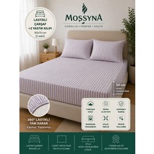 Mossyna Avantajlı Lastikli Çarşaf Seti | +2 Yastık Kılıfı | 30 cm Yatak Yüksekliğine Uygun | Ölçü Seçenekli
