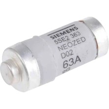 Siemens 5SE2363 - 63A D02 Neozed Sigorta
