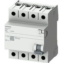 Siemens 5SV5342-6 - 25A 30MA Tip A 4p Kaçak Akım Koruma Rölesi