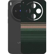 Kapps Vivo X300 ile Uyumlu Rainbow Serisi Premium Arka Kapak Kaplama(Kenarlar Yoktur!)