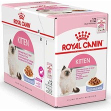 Royal Canin Kitten Jelly Yaş Yavru Kedi Maması 12 Adet x 85 G