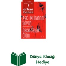 Kırmızı Kedi Yayınevi Aşk-I Muhabbet Sevda-Gece Gelen Ölüm + Dünya Klasiği Hediye