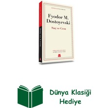 Kırmızı Kedi Yayınevi Suç ve Ceza - Kırmızı Kedi Klasikler + Dünya Klasiği Hediye