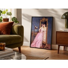 Lia Gallery Vanity - Auguste Toulmouche - Çerçeveli Tablo