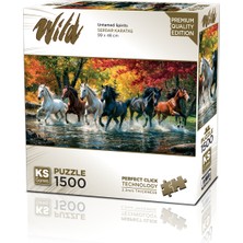 Ks Games Untamed Spirits 1500 Parça Panaromik Puzzle